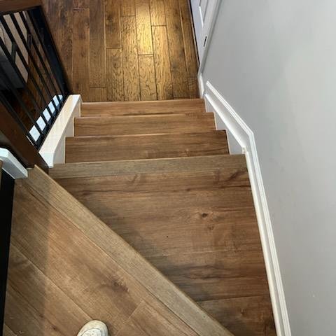 Flooring Central Of Charles Co Stair Installation